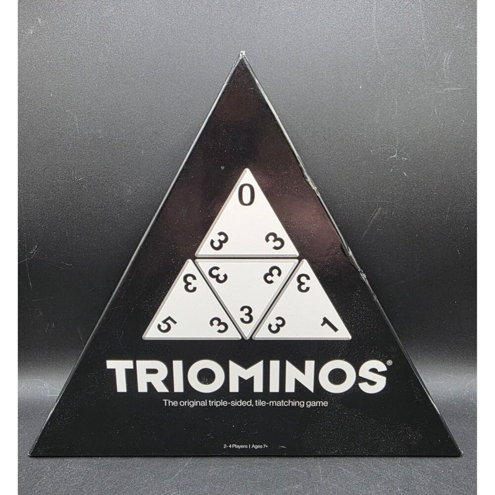 Triominos The Original Triple-Sided Tile-Matching Family Board Game Ages 7+